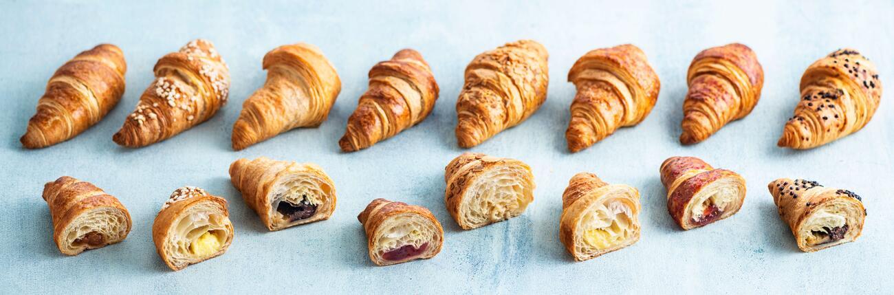 BUTTER FILLED CROISSANT range of flavours