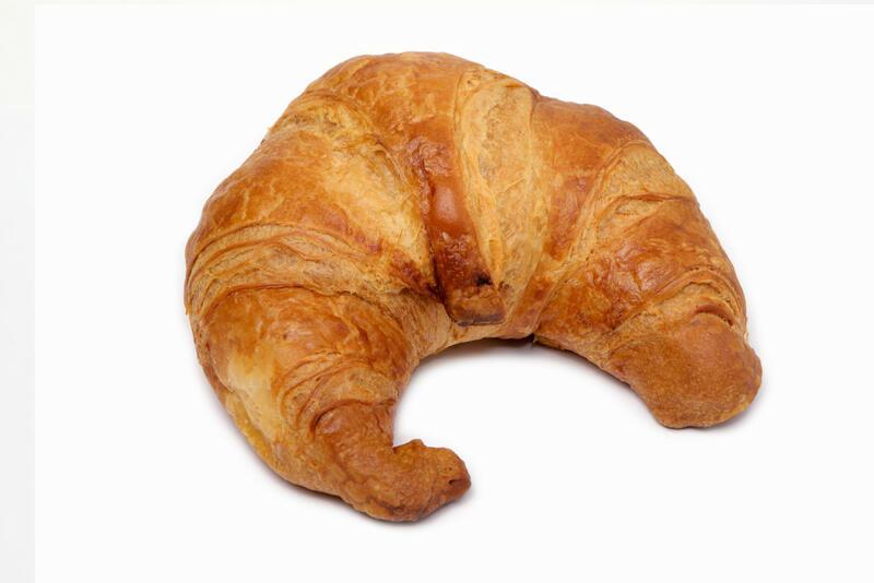 Butter croissant, bended