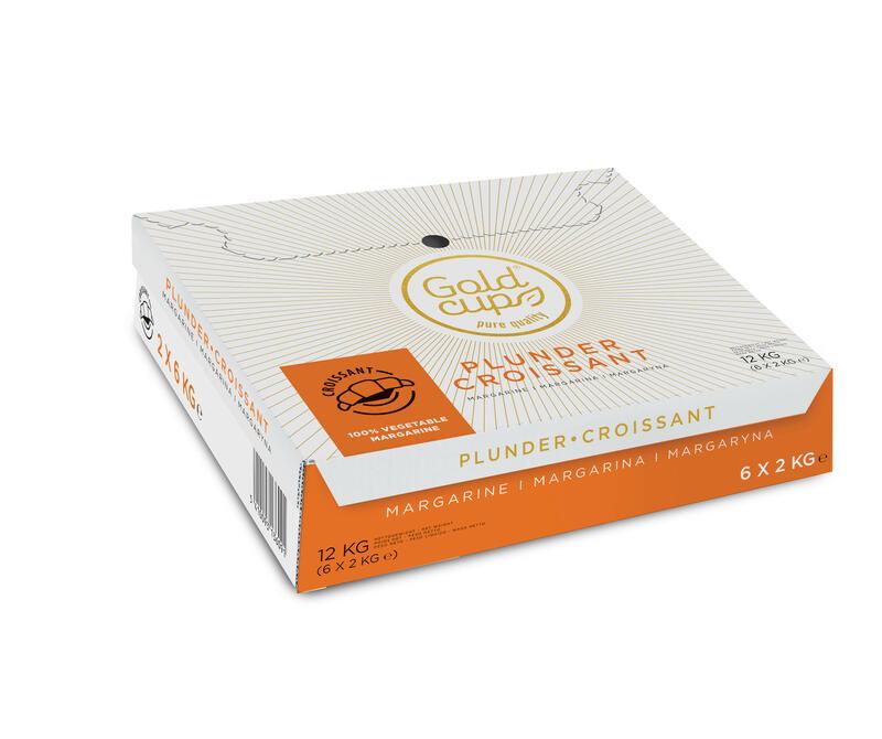 Gold Cup® - Croissant bladerdeegplak (wrapper 6x2 KG)