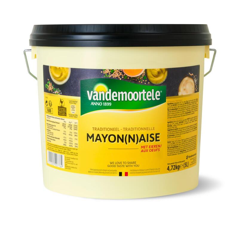 Mayonnaise traditionelle aux oeufs 5L