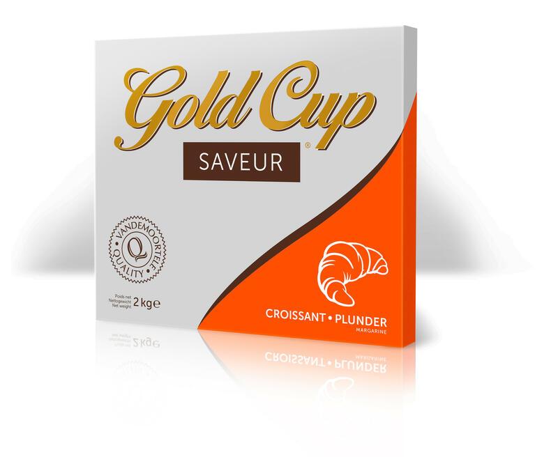 Gold Cup Saveur croissant plaque (**)
